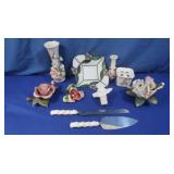 Flowered Vases,Porcelain Toothbrush