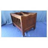 Wooden Magazine Rack