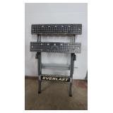 Everlast Portable Folding Work Bench Vise Clamp