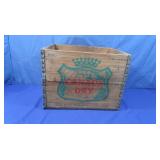 Vintage Canada Dry Wooden Crate