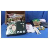 Golfaholics Steelers Gift Box,Golf Balls, Tees,