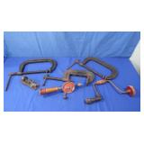 Lg C-Clamps,Hand Drills,Hand Plane