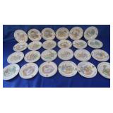 Collector Saucer Scenes of Old English Customs