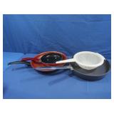 Several Skillets inc. 1 New Green Pan