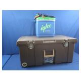 Lg. Sterlite Container,Igloo Tag Along 10 Cooler