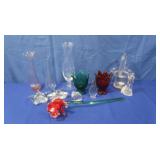 Asst Glass,Crystal Decor,VAse, BAsket,Candle