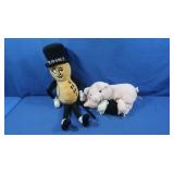 Mr. Peanut Plushie,Momma Pig&Nursing Piglets