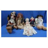 Primitive Style Dolls,Angel,Scarecrow