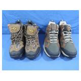 2 Pair Of Hunting/Hiking Boots, Size 12 Like New