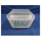 Vintage Pyrex Amish Butter Print Refrigerator Dish