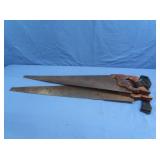 2 Vin. Hand Saws, 26"