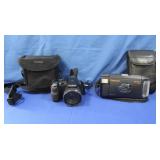 Fuji Firepix S Digital Camera&Poloroid Captiva