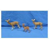 Vintage Flocked Deer