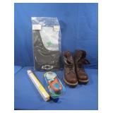 Size 11D Carolina Work Boots,NIP Splash