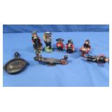 Cast Iron Amish Figurines