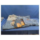 4 Pair Wrangler Jeans Relaxed Fit 44x30(2 New)