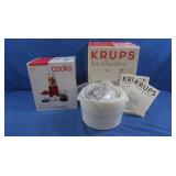 Krups La Glaciere 1.5qt. Elec IceCream