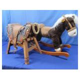 Rocking Horse&Saddle on Stand