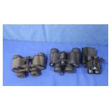 3 Binoculars-Focal,Bushnell,Ozark Trail