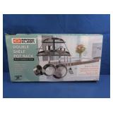 Range Kleen Double Shelf Pot Rack NIP 30Lb Weight