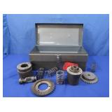 Metal Toolbox w/Springs&parts