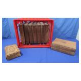 Antique 1913 Encyclopedia,1868 Bible