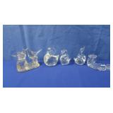 Clear Glass Figures