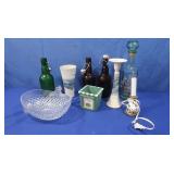 Decanter,Crystal Dish,Decor,Vases