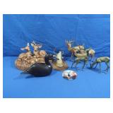 Various Wildlife Figurines inc.