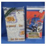Vintage Dinosaurs & Police Academy Tablecloths