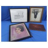 Antique Alphabet Book, Framed ARtwork