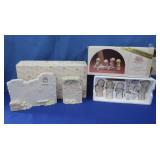 Precious Moments Nativity Set&2 Section Set