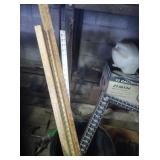 Measuring Sticks w/Local Adv.,Carpenter's Square