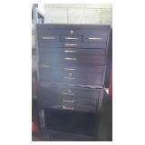 Storehouse 2-tiered Tool Box Chest w/key-clean