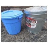 Galvanized Lidded Can,Plastic Can