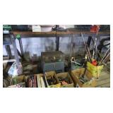 Wood Top Shop Bench/Table-88x34x40'H