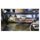 Wood Top Shop Bench/Table-92x32x34.5'H