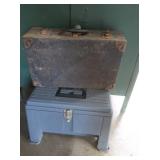 Storage Step Stool,Vintage Cage