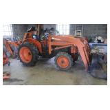 Kubota L245DT Tractor Highlift-Front End Loader