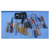 Variety screwdrivers-Wood