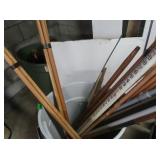 Surey Post Measurer,Wood Handles