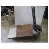 Homemade Wooden Dolly/Creeper,Tire Irons,Wide
