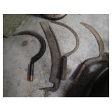 Antique Hand Tools-Sickle Blade&more3