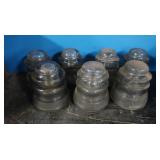 Vintage Glass Insulators
