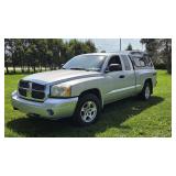 2007 Dodge Dakota SLT Truck w/Cap 76,442mi.