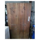 Wood Storage Cabinet-43x13x72'H
