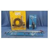 Air Blow Gun w/Extensions,Pistol Grip Blow
