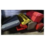 Lg Lot Tool Boxes,Storage Cases