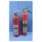 2 Fire Extinguishers-need charged(empty)