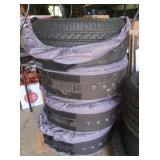 4 Tesla Tires w/Rims&Covers-235/35ZR20 92W XL -